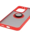 Buy Bizon Case Hybrid Ring Oppo Reno13 Pro smoky with a red frame - BIZ8932 - {ean13} - Home Screen Store Europe