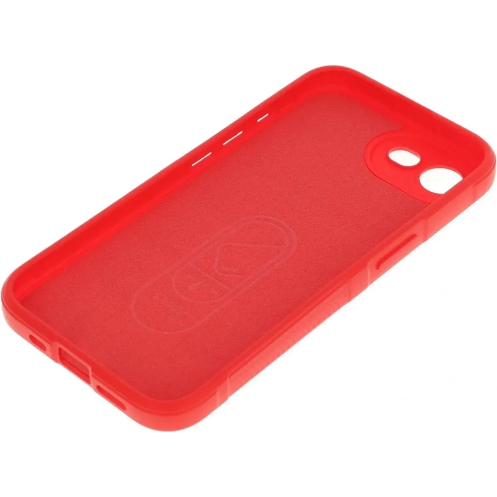 Pancerne etui Bizon Case Tur do Apple iPhone 16e czerwone