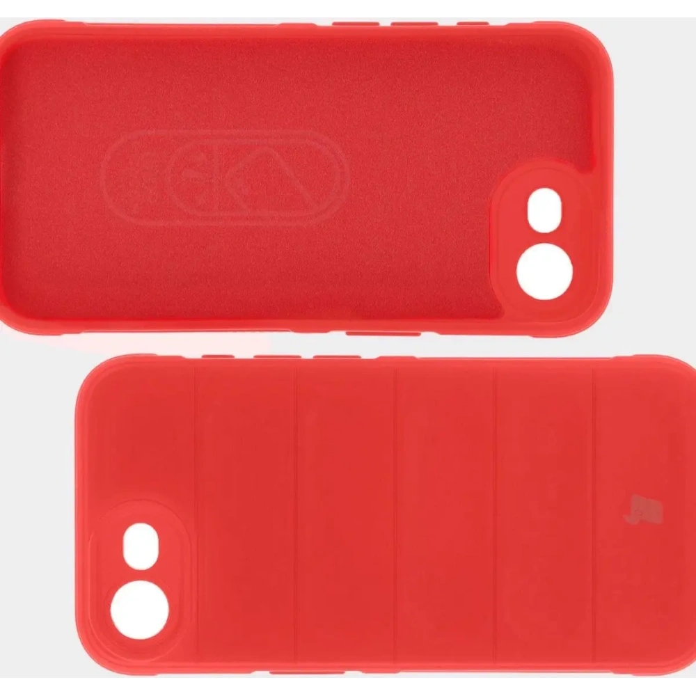 Pancerne etui Bizon Case Tur do Apple iPhone 16e czerwone