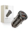 Ładowarka samochodowa Tech-Protect CC01 2-port Car Charger USB-A, USB-C PD 30W / QC 3.0 Black