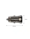 Buy Tech-Protect CC01 2-port Car Charger USB-A, USB-C PD 30W / QC 3.0 Black - THP4073 - {ean13} - Home Screen Store Europe