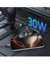 Kup Ładowarka samochodowa Tech-Protect CC01 2-port Car Charger USB-A, USB-C PD 30W / QC 3.0 Black - THP4073 - {ean13} - Sklep Home Screen