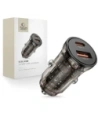 Ładowarka samochodowa Tech-Protect CC01 2-port Car Charger USB-A, USB-C PD 45W / QC 3.0 Black