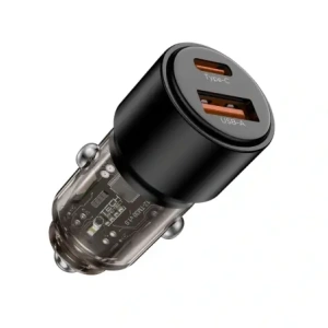 Kup Ładowarka samochodowa Tech-Protect CC03 2-port Car Charger USB-A, USB-C PD 95W / QC 3.0 Black - THP4077 - {ean13} - Sklep Home Screen