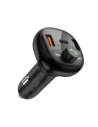 Kup Ładowarka samochodowa Tech-Protect CC06 3-port Car Charger 2xUSB-A, USB-C PD 72W + Transmiter FM Bluetooth Black - THP4078 - {ean13} - Sklep Home Screen