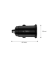 Kup Ładowarka samochodowa Tech-Protect CC02 2-port Car Charger USB-A, USB-C PD 35W / QC 3.0 Black - THP4079 - {ean13} - Sklep Home Screen