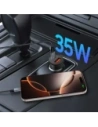 Kup Ładowarka samochodowa Tech-Protect CC02 2-port Car Charger USB-A, USB-C PD 35W / QC 3.0 Black - THP4079 - {ean13} - Sklep Home Screen