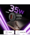 Kup Ładowarka samochodowa Tech-Protect CC02 2-port Car Charger USB-A, USB-C PD 35W / QC 3.0 Black - THP4079 - {ean13} - Sklep Home Screen