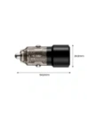 Kup Ładowarka samochodowa Tech-Protect CC03 2-port Car Charger USB-A, USB-C PD 75W Black - THP4080 - {ean13} - Sklep Home Screen