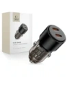 Tech-Protect CC03 2-port 2xUSB-C Car Charger PD 100W Black