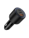 Buy Tech-Protect CC04 3-port Car Charger USB-A, 2xUSB-C PD 130W Black - THP4082 - {ean13} - Home Screen Store Europe
