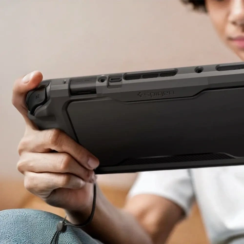 Kup Etui Spigen Rugged Armor Nintendo Switch 2 Matt Fekete - SPN16753 - {ean13} - Sklep Home Screen