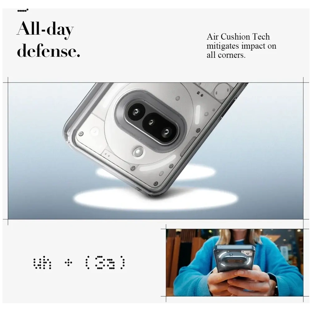 Etui Spigen Ultra Hybrid Nothing Phone 3a Space Crystal