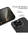 Kup Etui Tech-Protect Ion Carbon MagSafe Apple iPhone 16e Schwarz/Silber - THP4086 - {ean13} - Sklep Home Screen