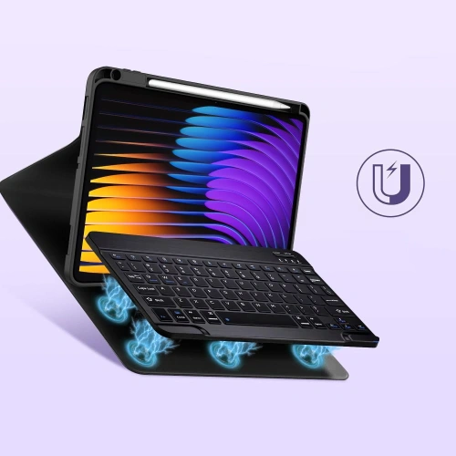 Buy Case with keyboard Tech-Protect SmartCase Pen + Keyboard Xiaomi Pad 7 / 7 Pro Black - THP4087 - {ean13} - Home Screen Store Europe