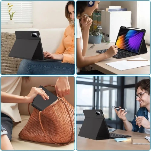 Buy Case with keyboard Tech-Protect SmartCase Pen + Keyboard Xiaomi Pad 7 / 7 Pro Black - THP4087 - {ean13} - Home Screen Store Europe