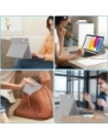 Kup Etui cu tastatură Tech-Protect SmartCase Pen + Keyboard Apple iPad Air 10.9 2022 (5. generație) / iPad Air 11 2025 (7. generație) Gri - THP4088 - {ean13} - Sklep Home Screen