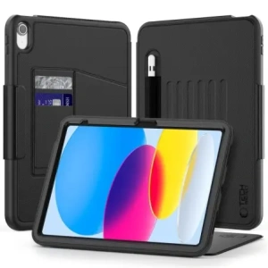 Kup Etui cu tastatură Tech-Protect SmartCase Pen Armor Apple iPad Air 10.9 2022 (a 5-a generație) / iPad Air 11 2025 (a 7-a generație) Negru - THP4089 - {ean13} - Sklep Home Screen
