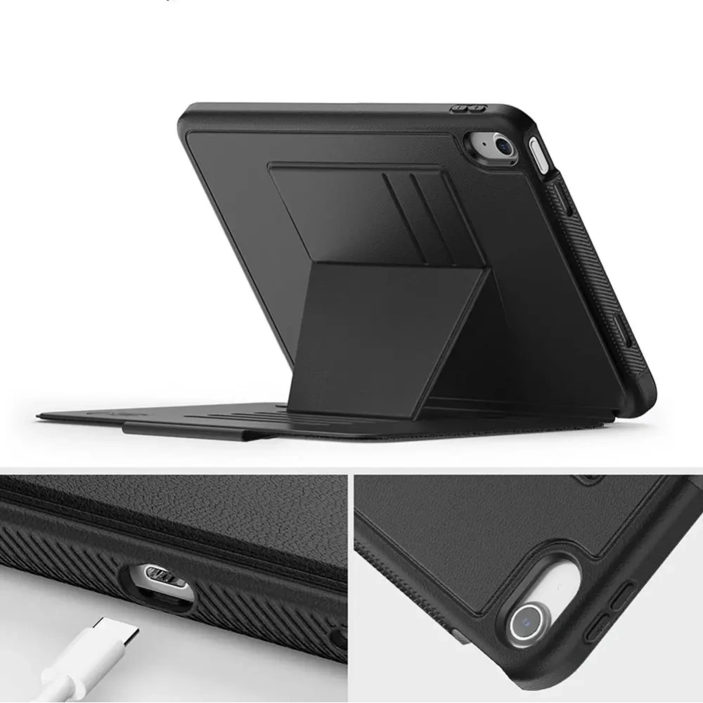 Etui z klawiaturą Tech-Protect SmartCase Pen Armor Apple iPad Air 10.9 2022 (5. generacji) / iPad Air 11 2025 (7. generacji) Black