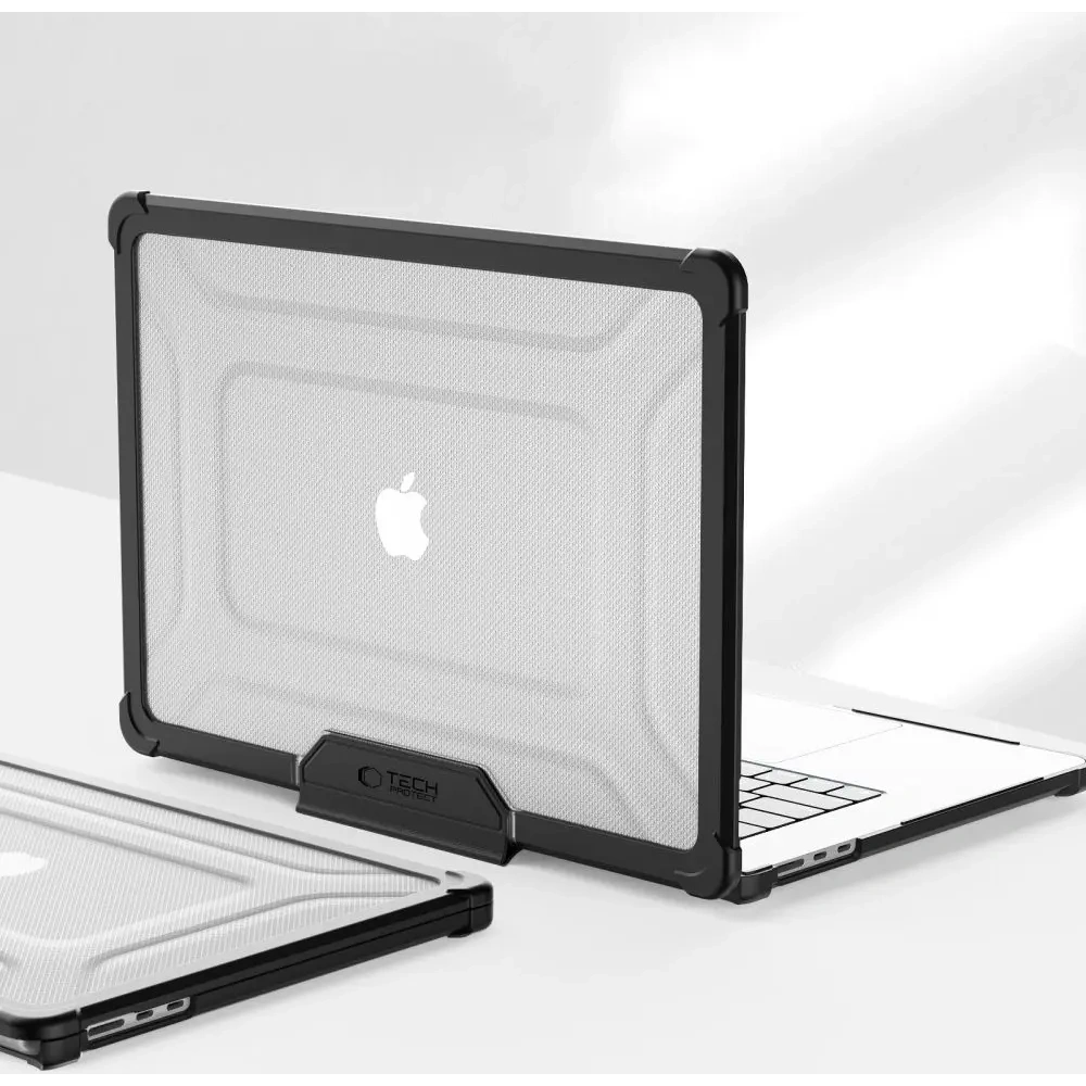 Etui Tech-Protect Smartshell Pro Apple MacBook Air 15” (M2/M3/M4) 2023-2025 Black/clear