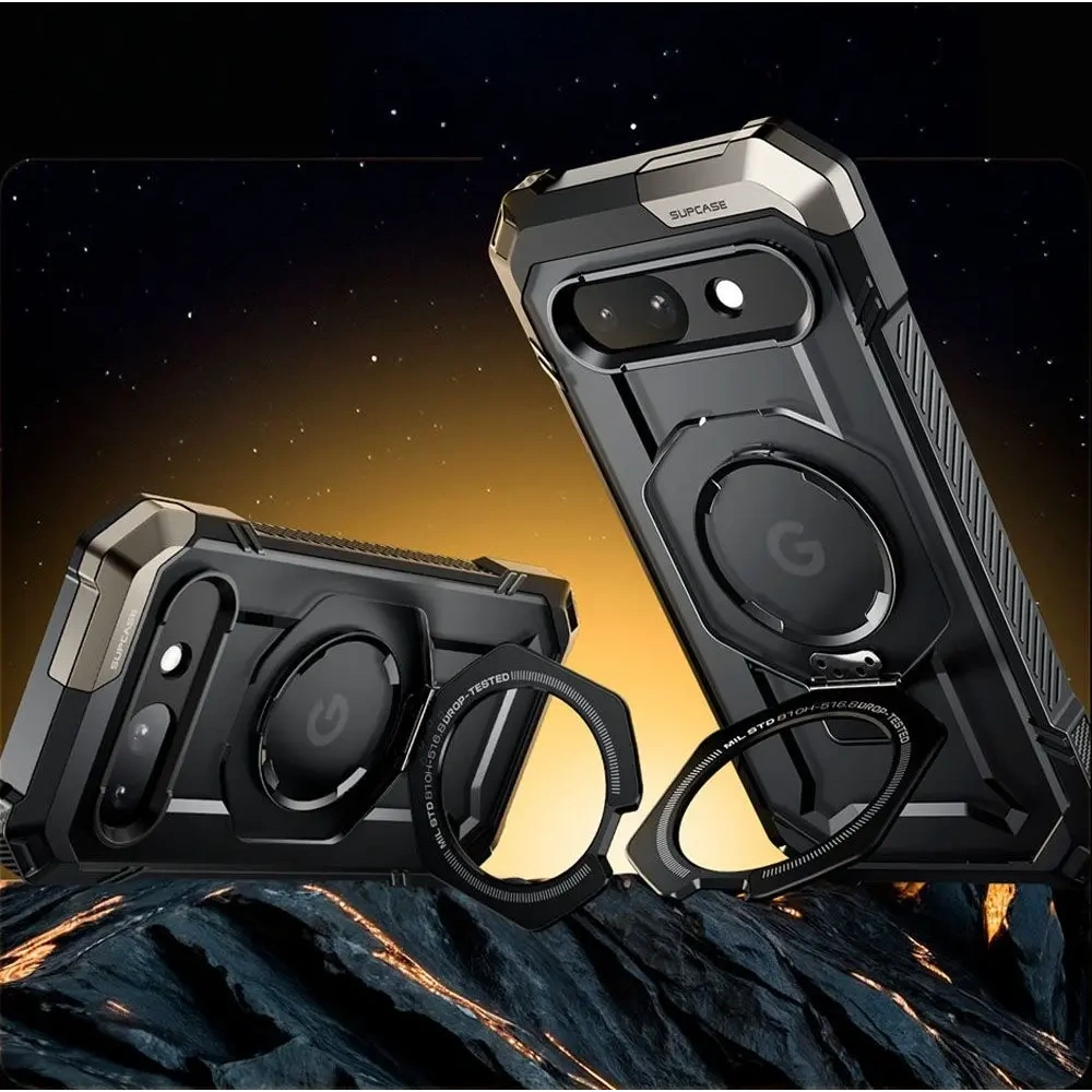 Etui Supcase Unicorn Beetle Grip Mag MagSafe Google Pixel 9a Black