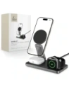 Ładowarka bezprzewodowa 3w1 Tech-Protect QI15W-A47 3in1 Magnetic MagSafe Wireless Charger Black