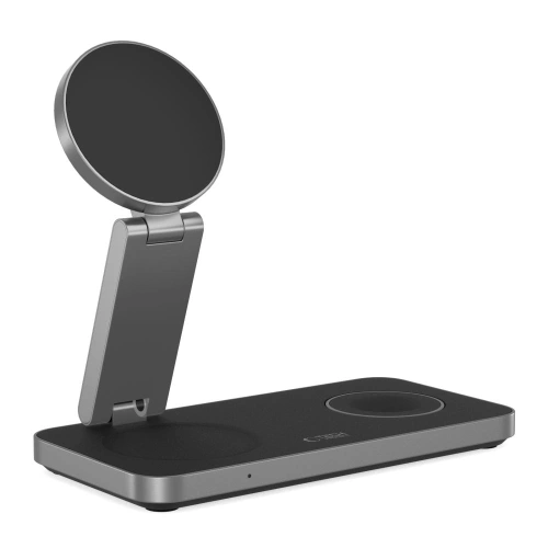 Kup Încărcător wireless 3w1 Tech-Protect QI15W-A47 3in1 Magnetic MagSafe Wireless Charger Black - THP4098 - {ean13} - Sklep Home Screen