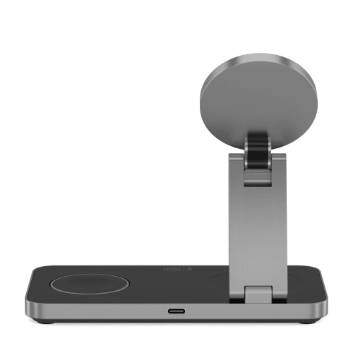 Kup Încărcător wireless 3w1 Tech-Protect QI15W-A47 3in1 Magnetic MagSafe Wireless Charger Black - THP4098 - {ean13} - Sklep Home Screen