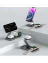 Kup Bezdrátová nabíječka 3w1 Tech-Protect QI15W-A47 3in1 Magnetic MagSafe Wireless Charger Black - THP4098 - {ean13} - Sklep Home Screen