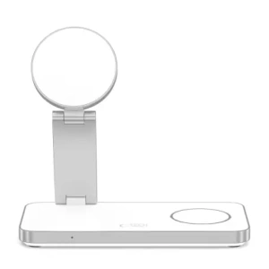 Kup Ładowarka bezprzewodowa 3w1 Tech-Protect QI15W-A47 3in1 Magnetic MagSafe Wireless Charger White - THP4099 - {ean13} - Sklep Home Screen