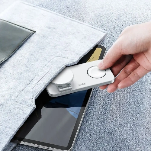 Kup Încărcător wireless 3w1 Tech-Protect QI15W-A47 3in1 Magnetic MagSafe Wireless Charger Alb - THP4099 - {ean13} - Sklep Home Screen