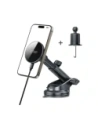 Kup Uchwyt samochodowy na kokpit / do kratki z ładowarką bezprzewodową Tech-Protect MM15W-V10 Magnetic MagSafe Dashboard & Vent Car Mount Wireless Charger 15W Black - THP4100 - {ean13} - Sklep Home Screen
