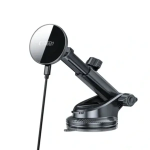 Kup Auto-Halterung für das Armaturenbrett / für den Lüftungsschlitz mit kabellosem Ladegerät Tech-Protect MM15W-V10 Magnetic MagSafe Armaturenbrett- und Lüftungshalter kabelloses Ladegerät 15W Schwarz - THP4100 - {ean13} - Sklep Home Screen