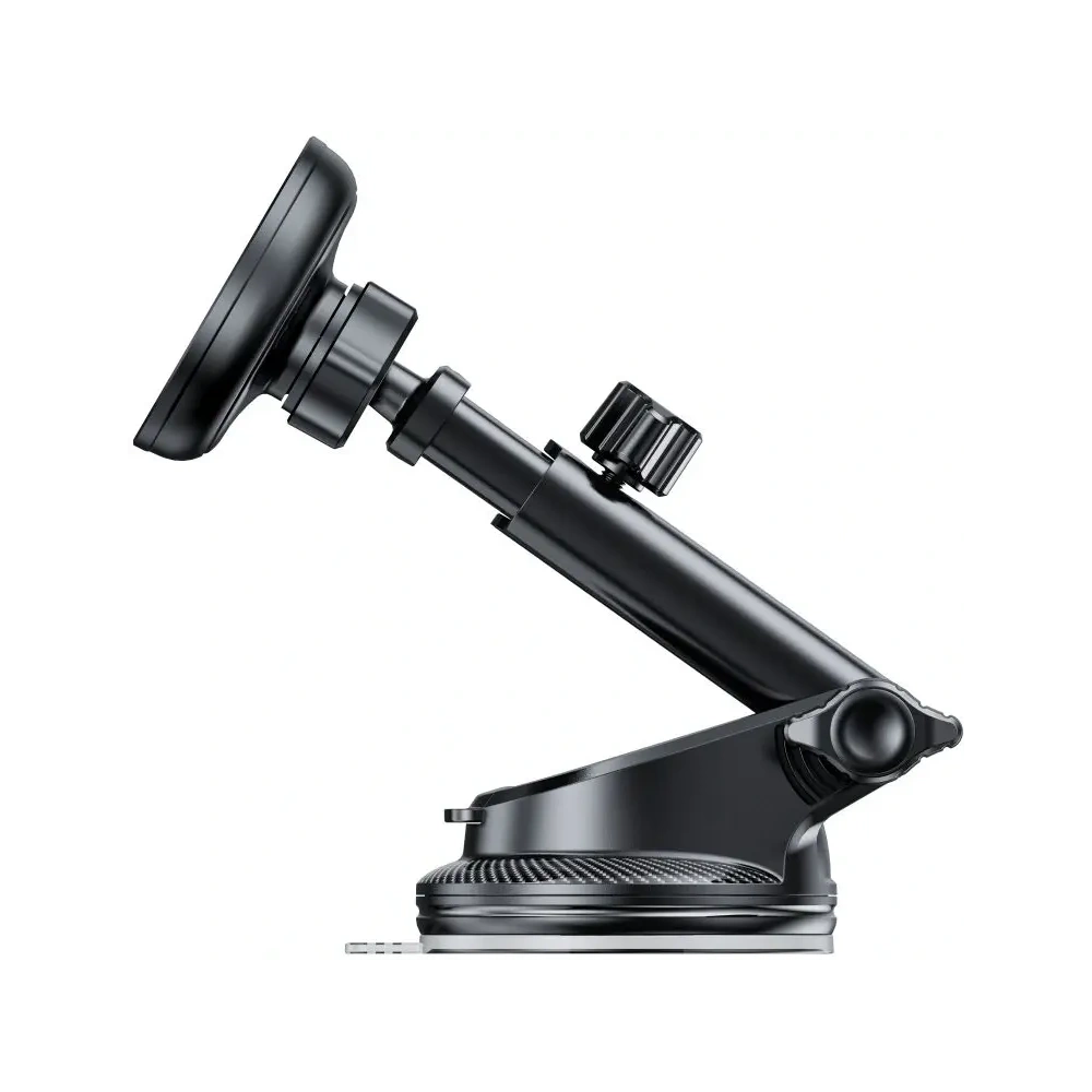 Uchwyt samochodowy na kokpit / do kratki z ładowarką bezprzewodową Tech-Protect MM15W-V10 Magnetic MagSafe Dashboard & Vent Car Mount Wireless Charger 15W Black