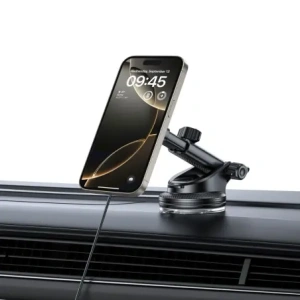 Kup Uchwyt samochodowy na kokpit / do kratki z ładowarką bezprzewodową Tech-Protect MM15W-V10 Magnetic MagSafe Dashboard & Vent Car Mount Wireless Charger 15W Black - THP4100 - {ean13} - Sklep Home Screen