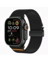 Kup Pásek Tech-Protect Nylon Clasp Apple Watch 6 / 7 / 8 / 9 / 10 / SE / Ultra 1 / 2 44/45/46/49mm Černý - THP4106 - {ean13} - Sklep Home Screen