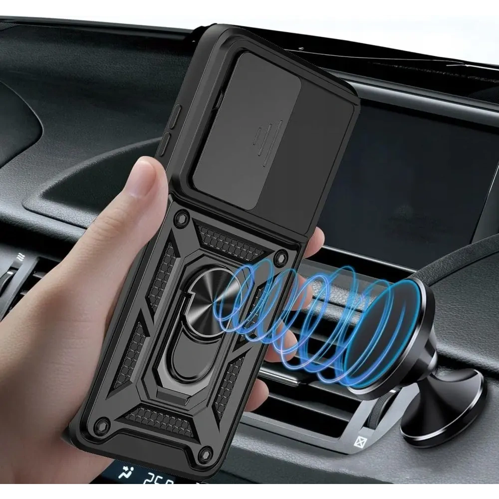 Etui Tech-Protect Camshield Pro Motorola Moto G15 Black