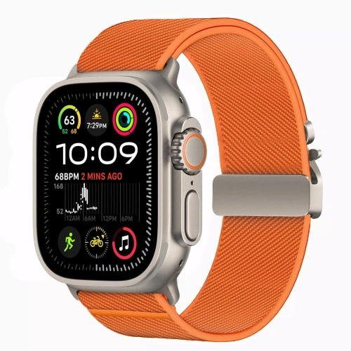 Kup Pasek Tech-Protect nylon csat Apple Watch 6 / 7 / 8 / 9 / 10 / SE / Ultra 1 / 2 44/45/46/49mm narancssárga - THP4107 - {ean13} - Sklep Home Screen