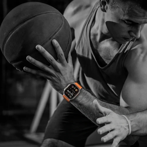 Kup Pasek Tech-Protect Nylon Clasp Apple Watch 6 / 7 / 8 / 9 / 10 / SE / Ultra 1 / 2 44/45/46/49mm Oranžový - THP4107 - {ean13} - Sklep Home Screen
