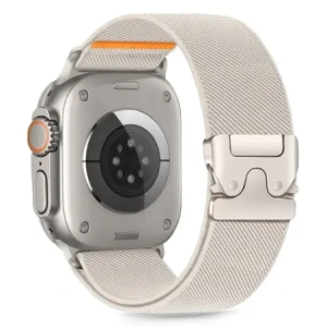 Kup Páska Tech-Protect Nylon Clasp Apple Watch 6 / 7 / 8 / 9 / 10 / SE / Ultra 1 / 2 44/45/46/49mm Titanium - THP4108 - {ean13} - Sklep Home Screen