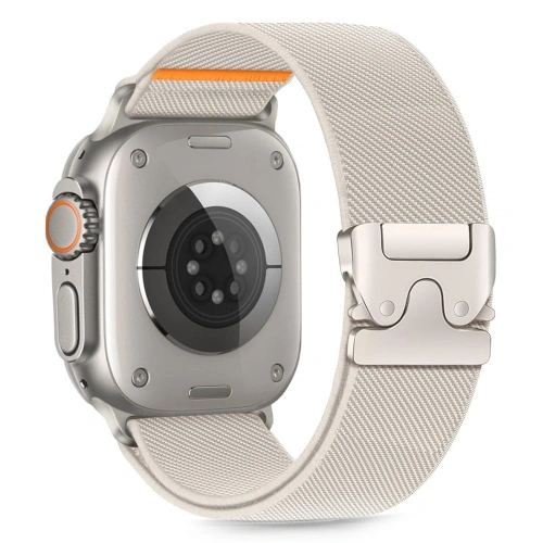 Buy Belt Tech-Protect Nylon Clasp Apple Watch 6 / 7 / 8 / 9 / 10 / SE / Ultra 1 / 2 44/45/46/49mm Titanium - THP4108 - {ean13} - Home Screen Store Europe