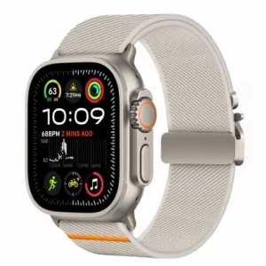 Kup Pasek Tech-Protect Nylon Clasp Apple Watch 6 / 7 / 8 / 9 / 10 / SE / Ultra 1 / 2 44/45/46/49mm Titanium - THP4108 - {ean13} - Sklep Home Screen