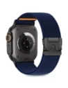 Pasek Tech-Protect Nylon Clasp Apple Watch 6 / 7 / 8 / 9 / 10 / SE / Ultra 1 / 2 44/45/46/49mm Navy