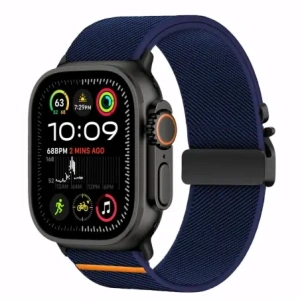 Kup Pasek Tech-Protect Nylon Clasp Apple Watch 6 / 7 / 8 / 9 / 10 / SE / Ultra 1 / 2 44/45/46/49mm Navy - THP4109 - {ean13} - Sklep Home Screen