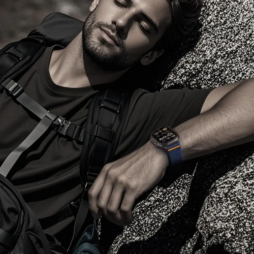 Kup Páska Tech-Protect Nylon Clasp Apple Watch 6 / 7 / 8 / 9 / 10 / SE / Ultra 1 / 2 44/45/46/49mm Námořnická modř - THP4109 - {ean13} - Sklep Home Screen