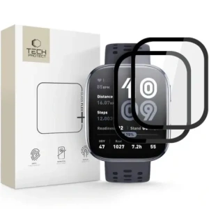 Kup Sticlă hibridă Tech-Protect Glass Flex+ Amazfit Bip 6 Negru [2 PACK] - THP4110 - {ean13} - Sklep Home Screen