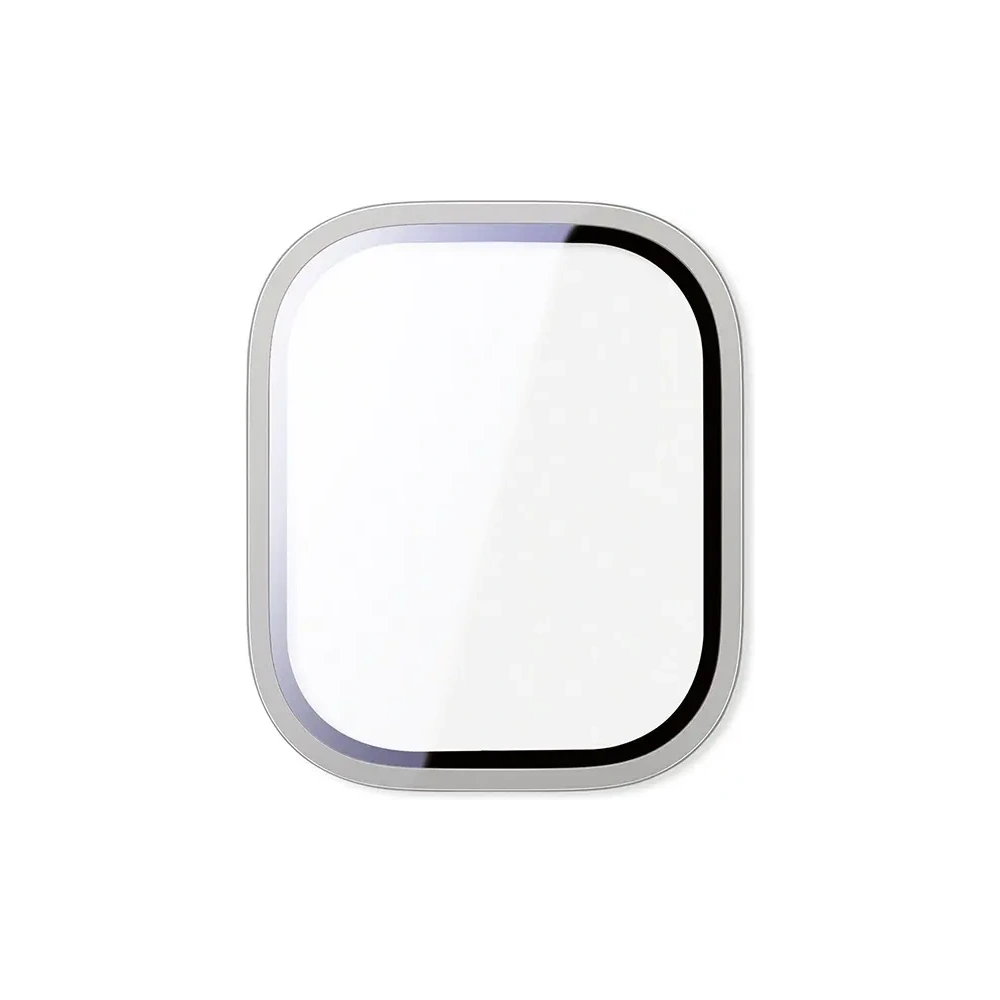 Szkło hartowane Joyroom JR-IU49 na Apple Watch Ultra 1 / 2 49mm z ramką w kolorze tytanowym