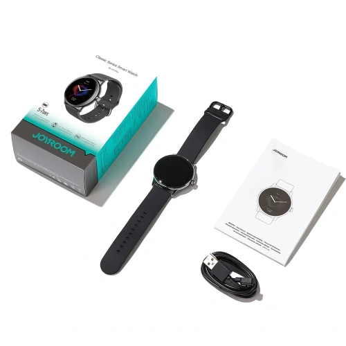 Kup Smartwatch Joyroom Classis Series JR-FC1 hívásfogadási funkcióval / IP68 védelemmel, sötétszürke - JYR1240 - {ean13} - Sklep Home Screen