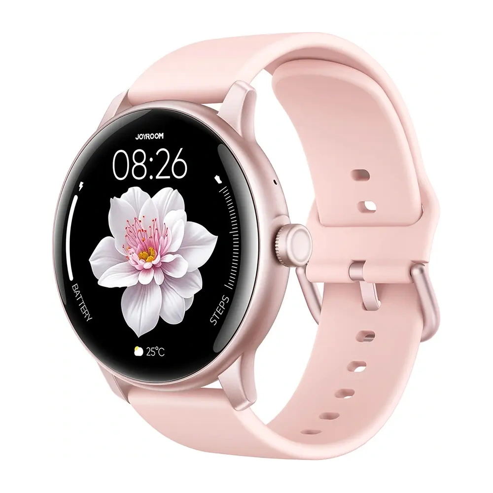 Smartwatch Joyroom Classis Series JR-FC1 z funkcją odbierania połączeń / ochroną IP68 różowy