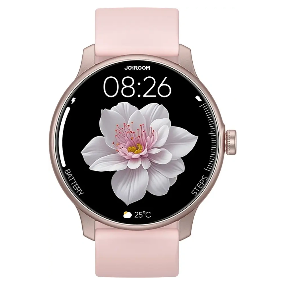 Smartwatch Joyroom Classis Series JR-FC1 z funkcją odbierania połączeń / ochroną IP68 różowy